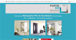 Desktop Screenshot of portes-eo.eu